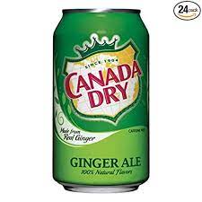 GASEOSA CANADA DRY ALE GINGER LATA 355ML